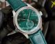 Copy IWC Schaffhausen Portuguese Green Dial Green Leather Watch 40MM (9)_th.jpg
